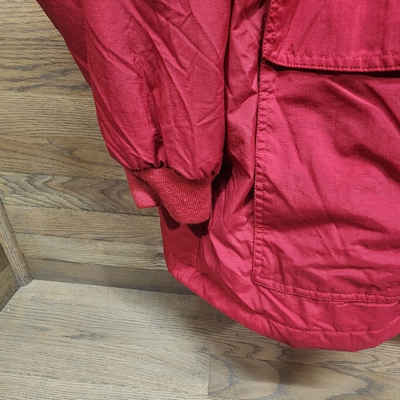 Bush Gardens Christmas Town Coat (Tri-Mountain 2XL Red Removable Hood) - Picture 4 of 5